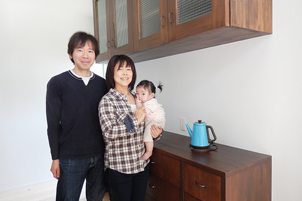 笑顔での対応で一緒に楽しく家造り