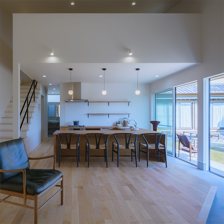 2日間限定 平屋見学会】優しいぬくもり「開放リビング・ダイニング